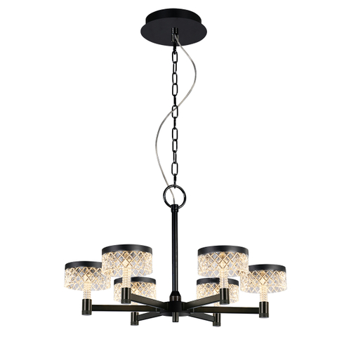 Люстра MD21020075-6A matt black