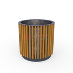 Вазон Барселона круглый