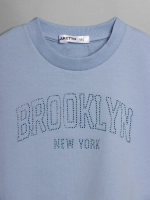 Костюм для девочки, футболка и брюки