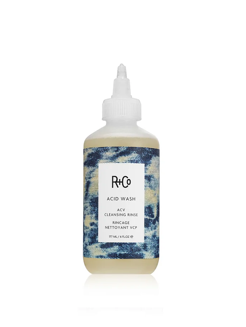 R+Co ACID WASH ACV Cleansing Rinse/КИСЛОТНЫЙ ДОЖДЬ деликатно очищающий шампунь для кожи головы, 177мл