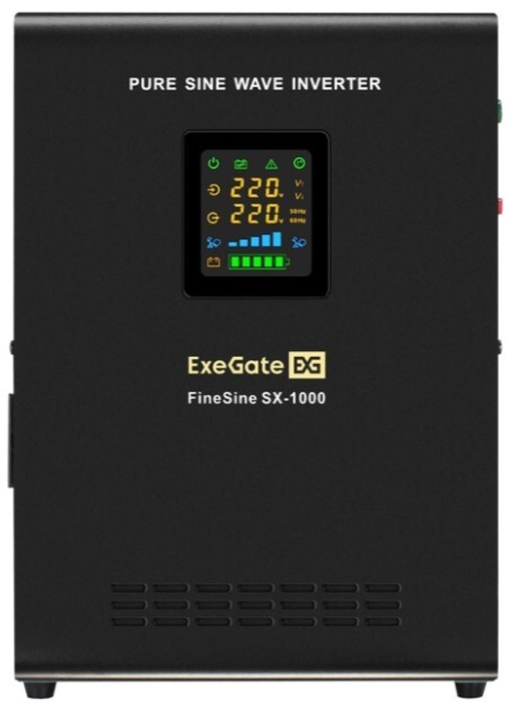 Источник бесперебойного питания  Exegate FineSine SX-1000.LCD.AVR.2SH