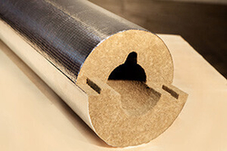 Изоляция трубопроводов минераловатными цилиндрами 32/30 мм LINEWOOL
