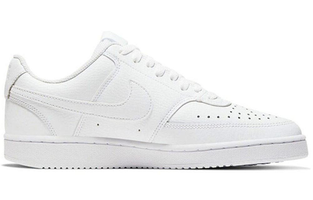 Nike Court Vision Non-slip Lightweight Low Panel Shoes Men's White