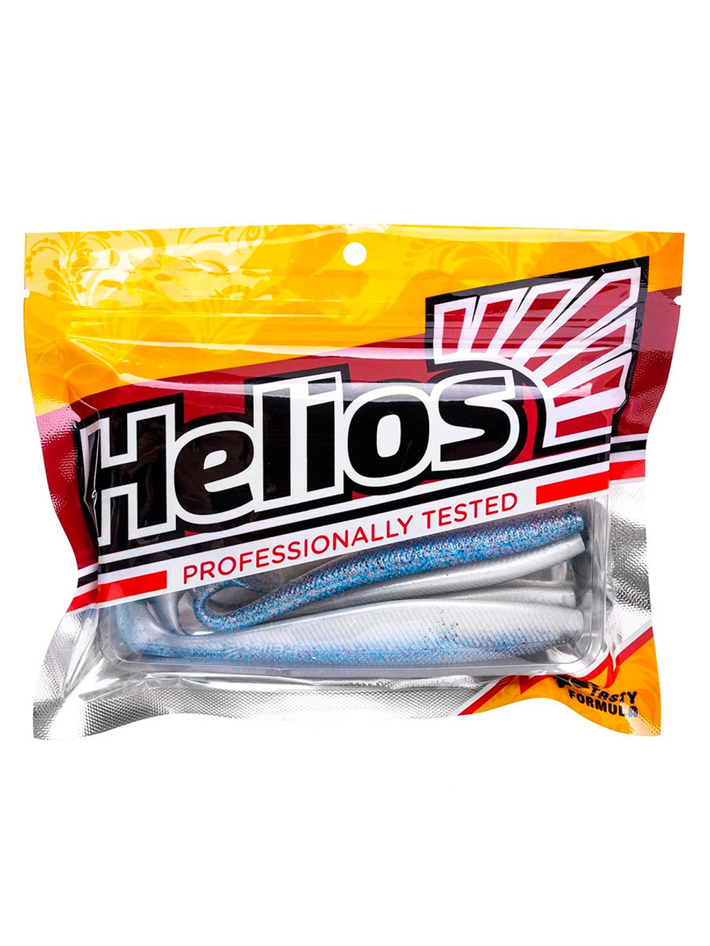 Виброхвост Helios Trofey 5.5"/14см Red Lemon 4шт. (HS-25-050)