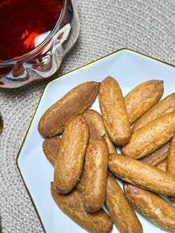 Печенье домашнее хрустящее сахарное 250гр.