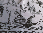 Mokosh wrap School of Witchcraft and Wizardry Hogwarts Express