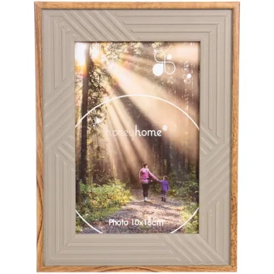 Фоторамка 10*15см «Амстердам» темно-серый, пластик