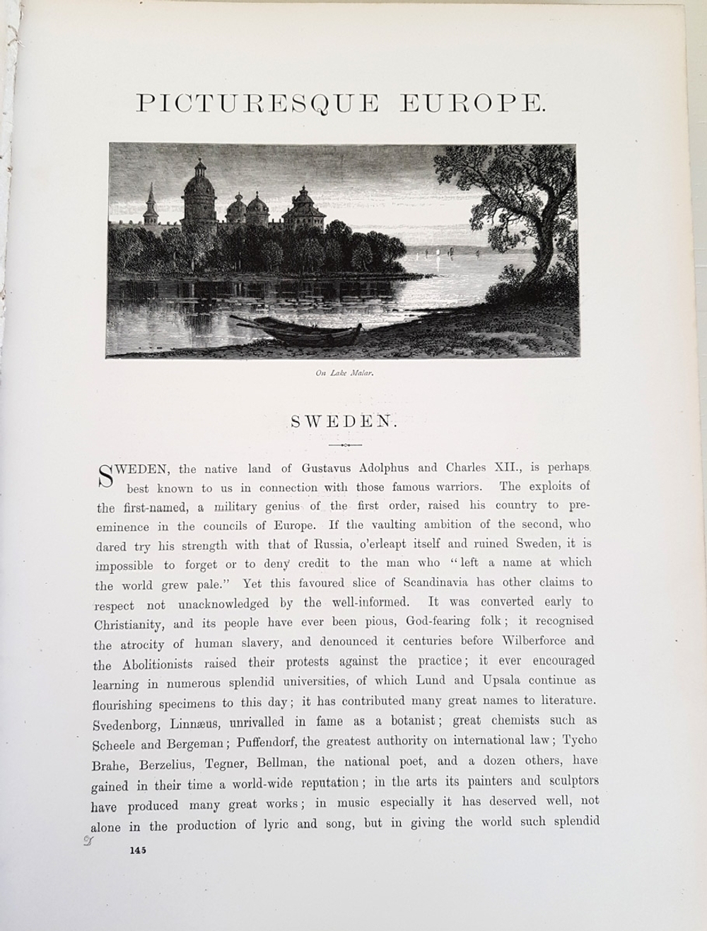 "Picturesque Europe with illustrations on steel and wood, by the most eminent artists " Tome 3