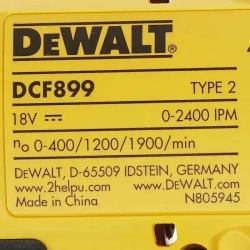 DeWalt DCF899N аккумуляторный гайковерт (без АКБ и ЗУ)