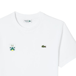 Мужская теннисная футболка Lacoste Rolex Paris Masters Edition - white