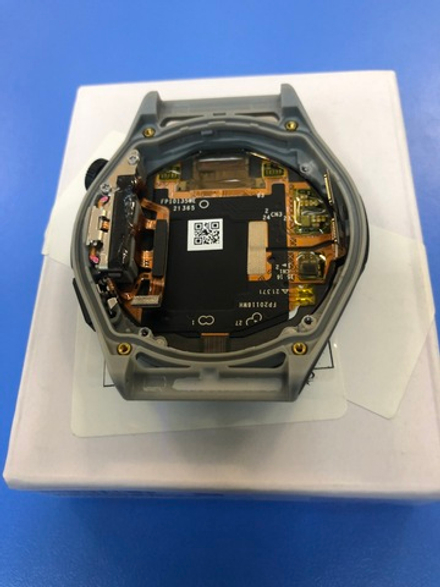 Huawei Watch GT Runner-B19A  Дисплей в сборе с тачскрином и серой рамкой Оригинал Сервисный