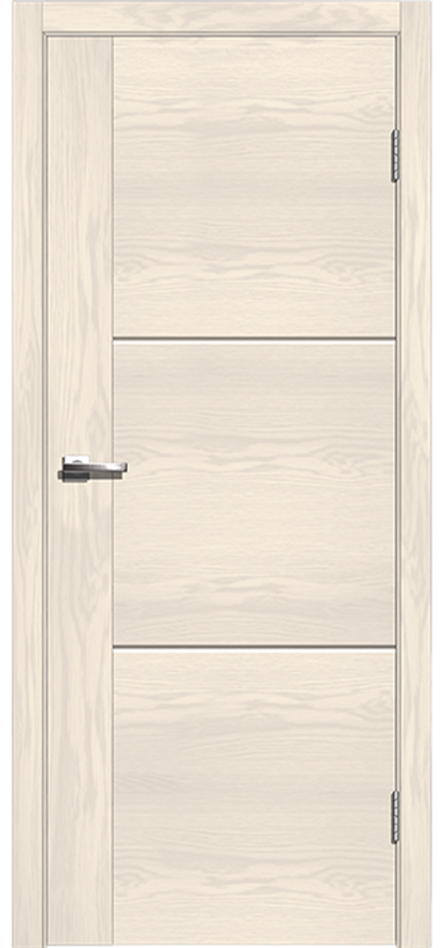 Межкомнатная дверь Лестер 1 Ясень белый / Цвет Ясень белый / Двери Верда