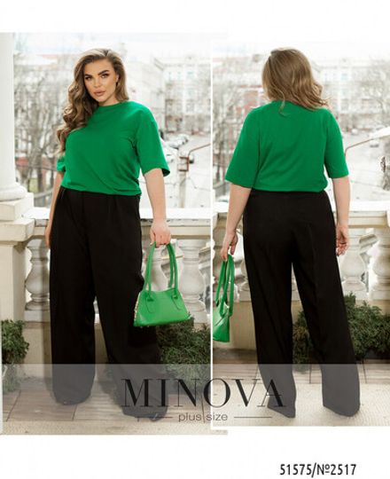 Брюки 2517-черный Minova Фото 1