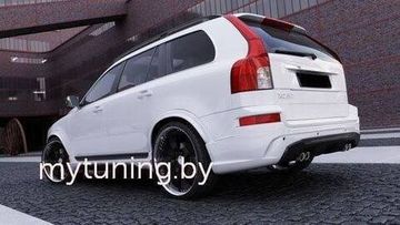 Накладка на задний бампер для Volvo XC90