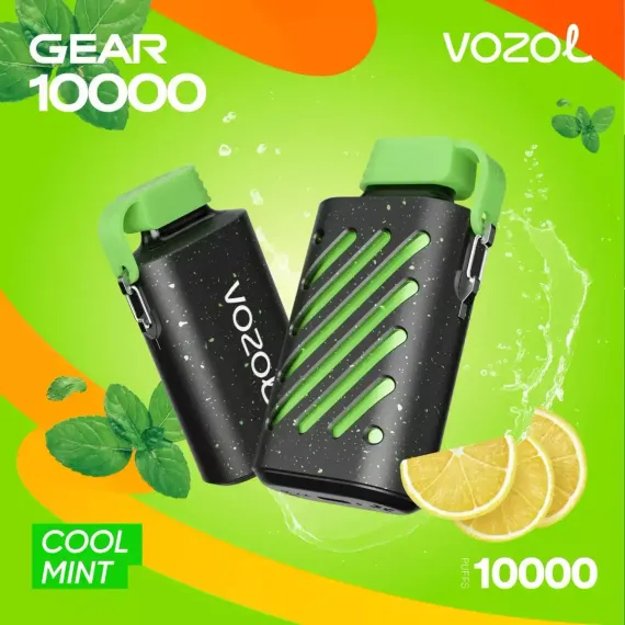 VOZOL GEAR 10000 - Cool Mint (5% nic)