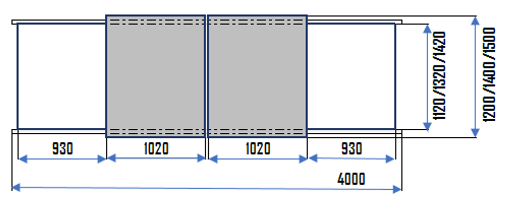 Опорно-подвесная рельсовая система Полиглайд Аскет