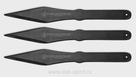 Throwing knives set "the Royal" (set of 3)