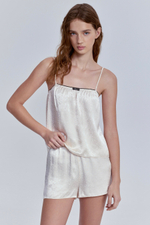 Шорты бельевые из атласа