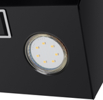 Кухонная вытяжка MAUNFELD Bridge 50 нержавеющая сталь\черное стекло фото 9