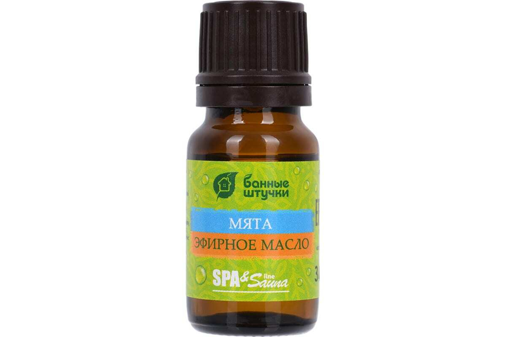 МАСЛО ЭФИРНОЕ БАННЫЕ ШТУЧКИ Д/БАНИ И САУНЫ МЯТА 10МЛ 32212