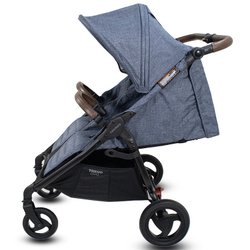 Детская прогулочная коляска для двойни Valco baby Snap Duo Trend Denim