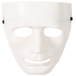 Маска Лицо белое пластик
