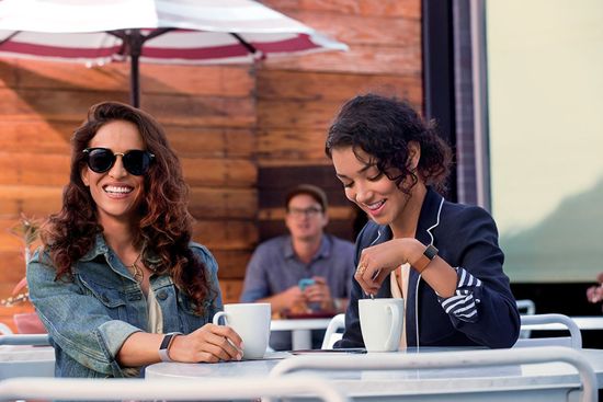 Умный фитнес-браслет Fitbit Charge 2, Сиреневый Special Edition (L), FB407RGLVL-EU