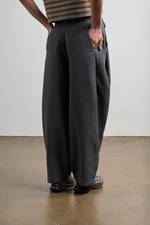 Брюки Nothomme Blue Monte Casual Lightweight Curved-Leg Trousers "Rock Cliff Gray"