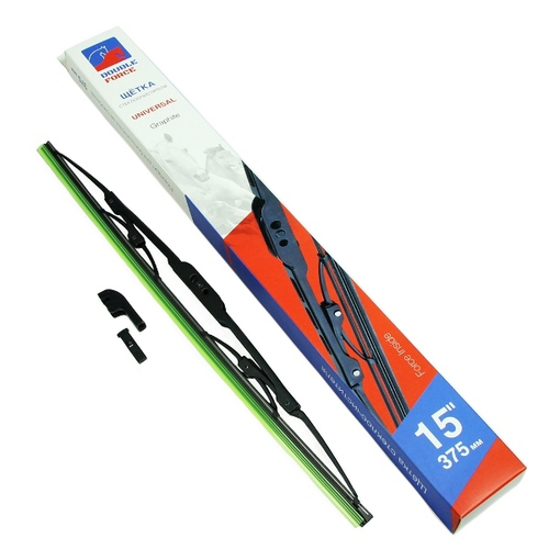 375мм L 15"  длина 375мм  DoubleForce   Щетка стеклоочистителя летняя