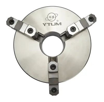 Токарный патрон К11-315C мм, трехкулачковый, самоцентрирующийся