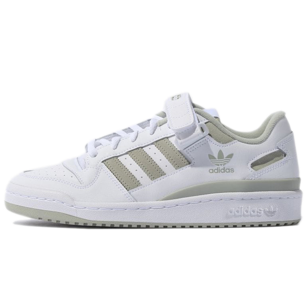 Кроссовки Adidas Originals Forum Low White Halo Green