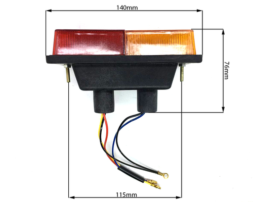 Фара задняя 195N