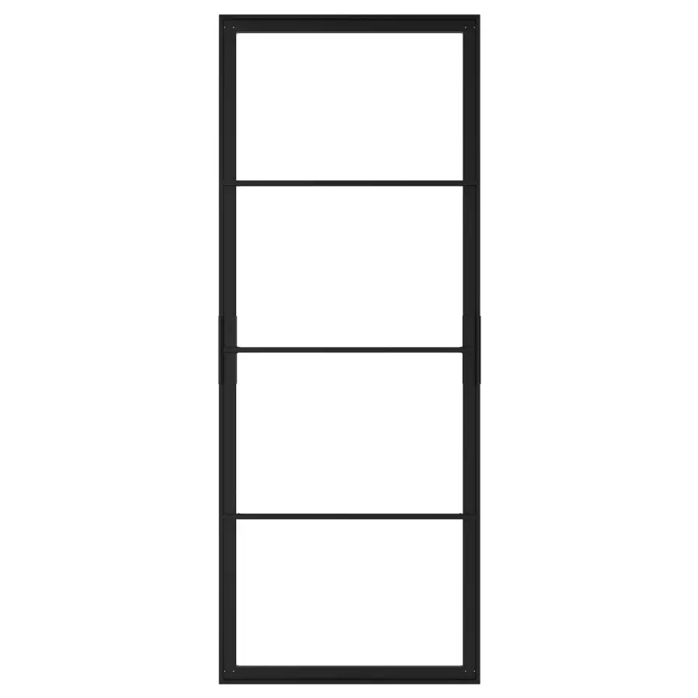 Коробка раздвижной двери - SKYTTA IKEA/ СКЮТТА ИКЕА, 196х77 см,  черный