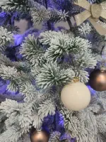 Заснеженная ель «Кадриль» (Литая хвоя) 180 см / 1,8 м