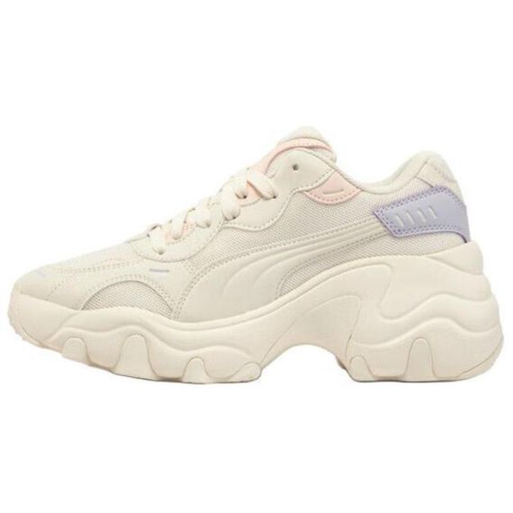 PUMA Pulsar Wedge Толстоподошвенные кроссовки Low Топ Экрю Light Purple Bamboo Персик 01 Женские