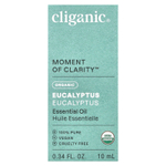 Cliganic, Moment of Clarity ™, эфирное масло, органический эвкалипт, 10 мл (0,34 жидк. Унции)
