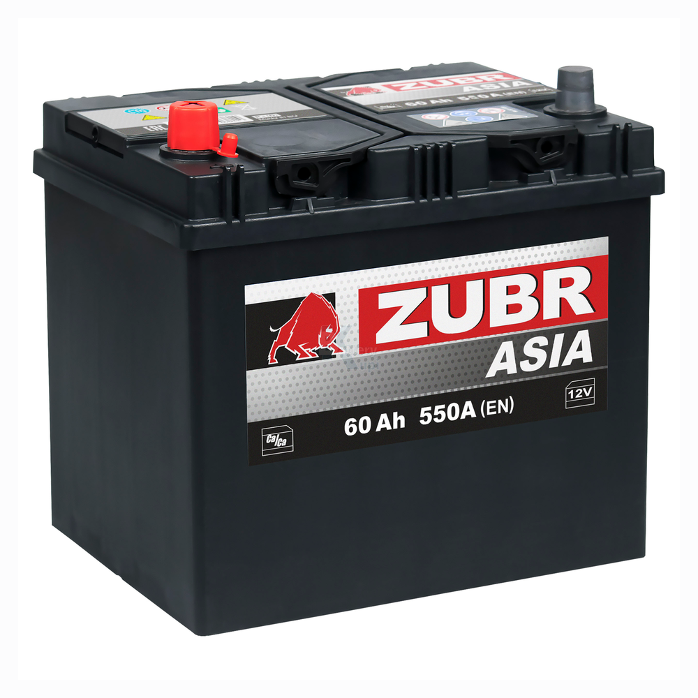 Аккумулятор ZUBR Ultra Asia (60Ah, 580A, R+) ZSA600