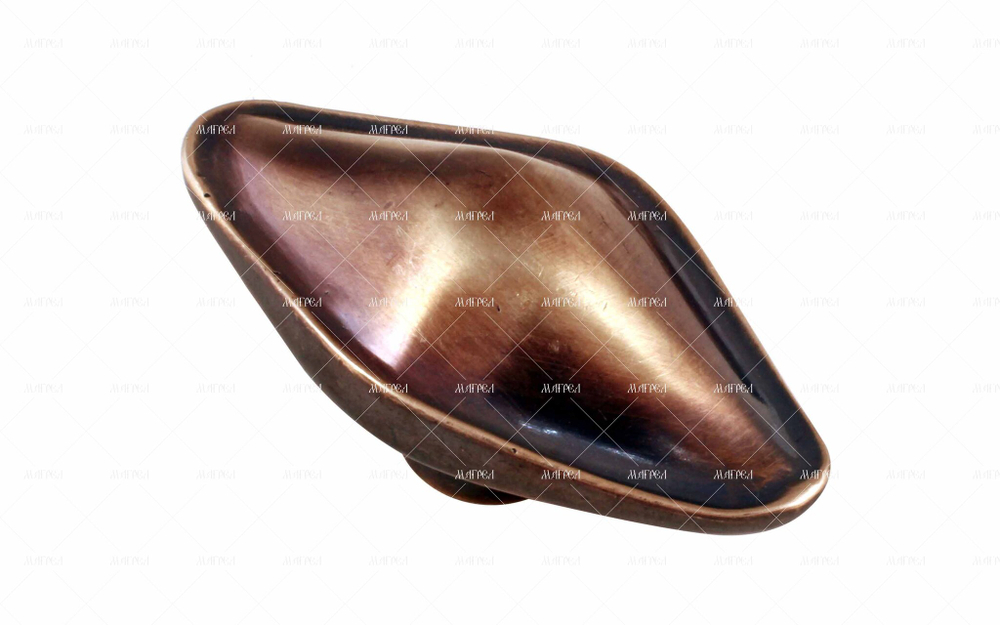 Ручка оконная поворотная на Коробочке латунь