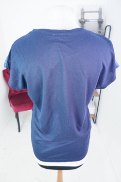 Футболка Ostin свободного кроя, маркировка М, визуально на 46 размер