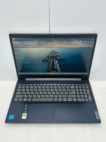 Ноутбук Lenovo IdeaPad 3 15ITL05 (81X800BSRU) 15.6"/Intel Core i5 1135G7/RAM 8GB/SSD 512GB/Intel Iris Xe Graphics/1920х1080/IPS/Windows 11/Подсветка кл-ры: нет/Синий. Состояние: Уценка/небольшой след. на матрице от клавиатуры
