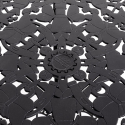 Стол Aluminium Square Black