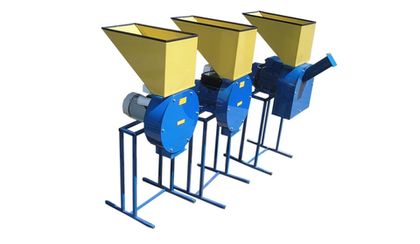 Комбинированный измельчитель зерна (зернодробилка) Кубанец 500М