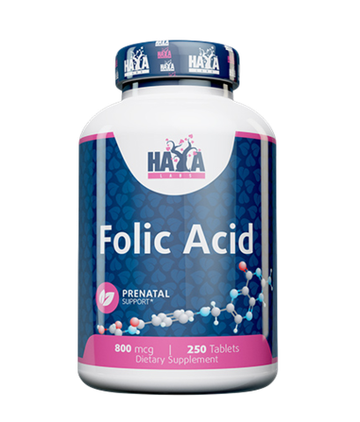HaYa Labs Фолиевая кислота (Folic Acid) 800mcg 250tab