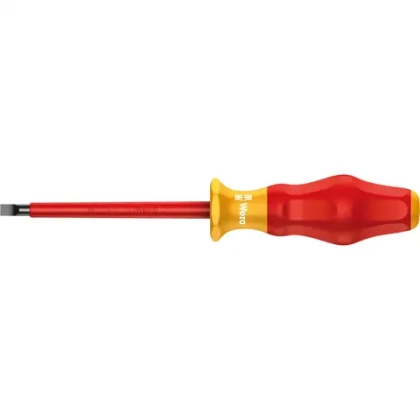 1160 i VDE Изолированная шлицевая отвёртка 1,2x6,5x150 мм WERA 05031588001