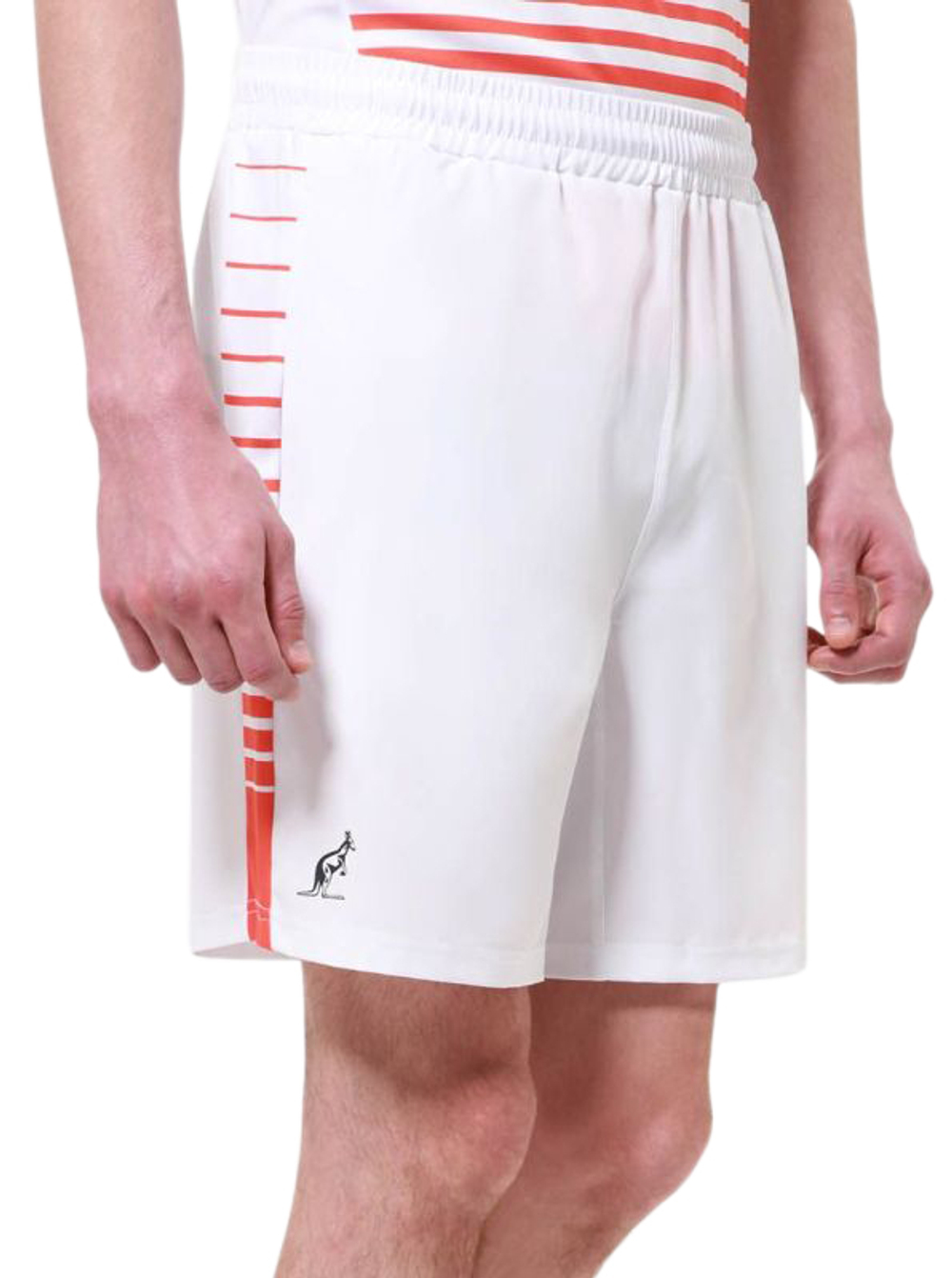 Мужские теннисные шорты Australian Ace Lines 7in Shorts - bianco