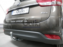 Фаркоп оцинкованный Galia K038A для Kia Carens 2013-(паспорт и сертификат в комплекте)(без электрики)