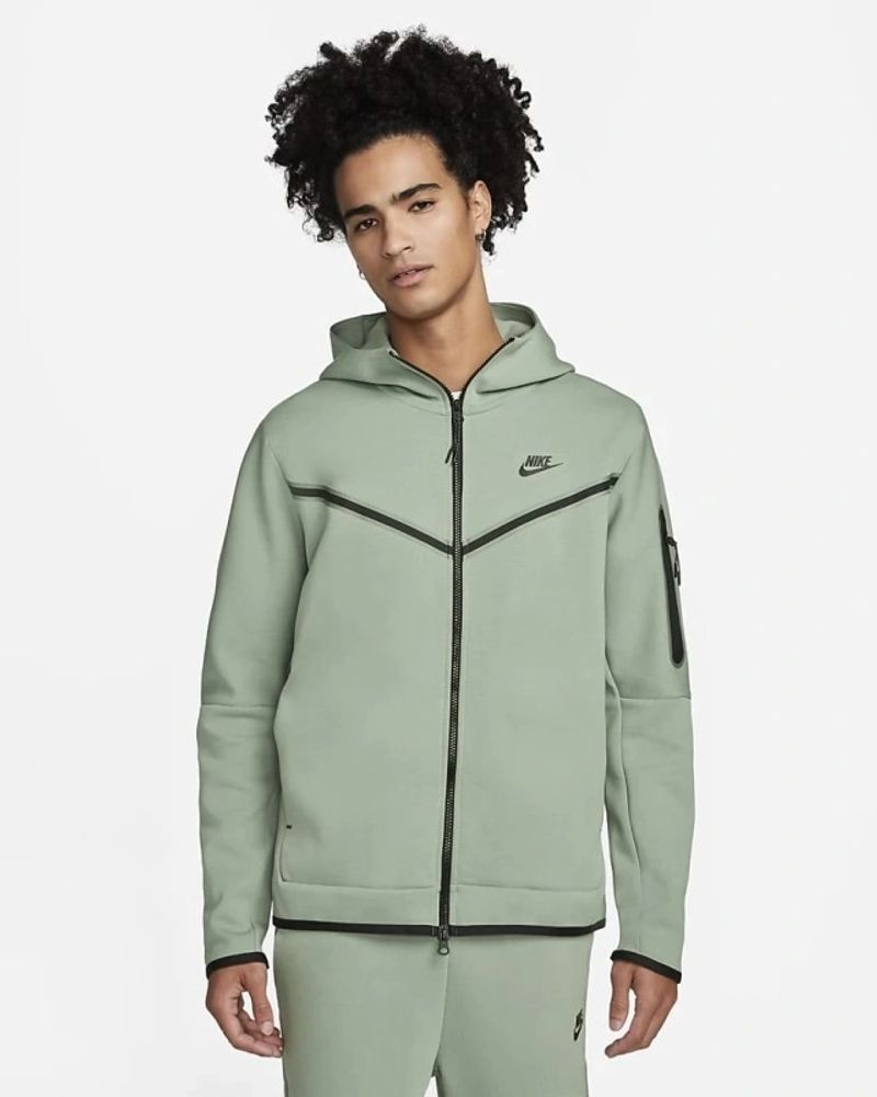 Nike hoodie full zip fleece sale