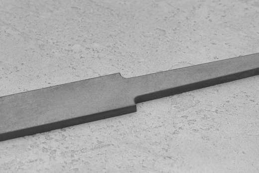 Заготовка для ножа, сталь Elmax 3,9мм. Модель "Финка Р-I" с клинком 120мм, ТО 61-62HRC