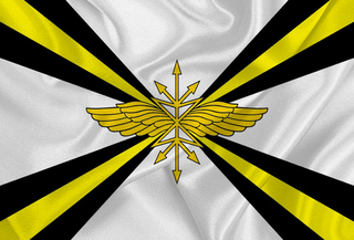 Флаг Войска Связи 90х135