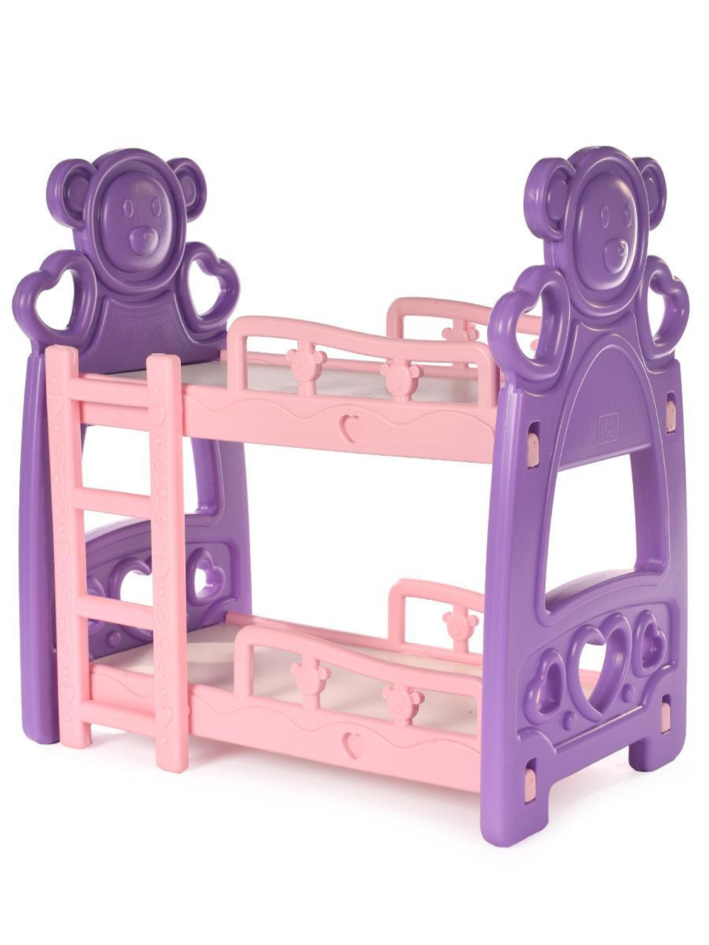 Кроватка для кукол пластм. (39*22*39 см), сетка